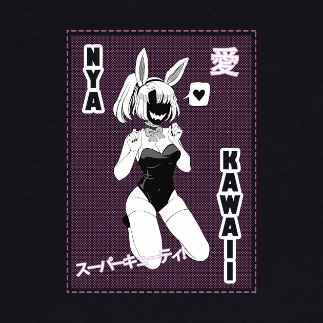 Cute KAWAII Bunny Girl by Milochka